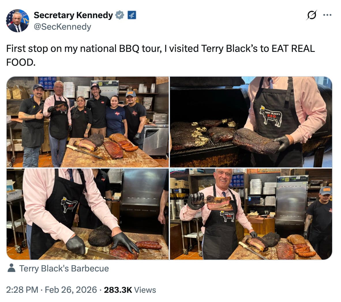 RFK Jr. ripped for ‘trying to be Guy Fieri’ on food tour