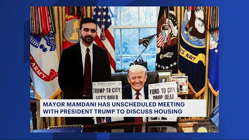 Mayor Mamdani pitches major NYC housing project to President Trump ...