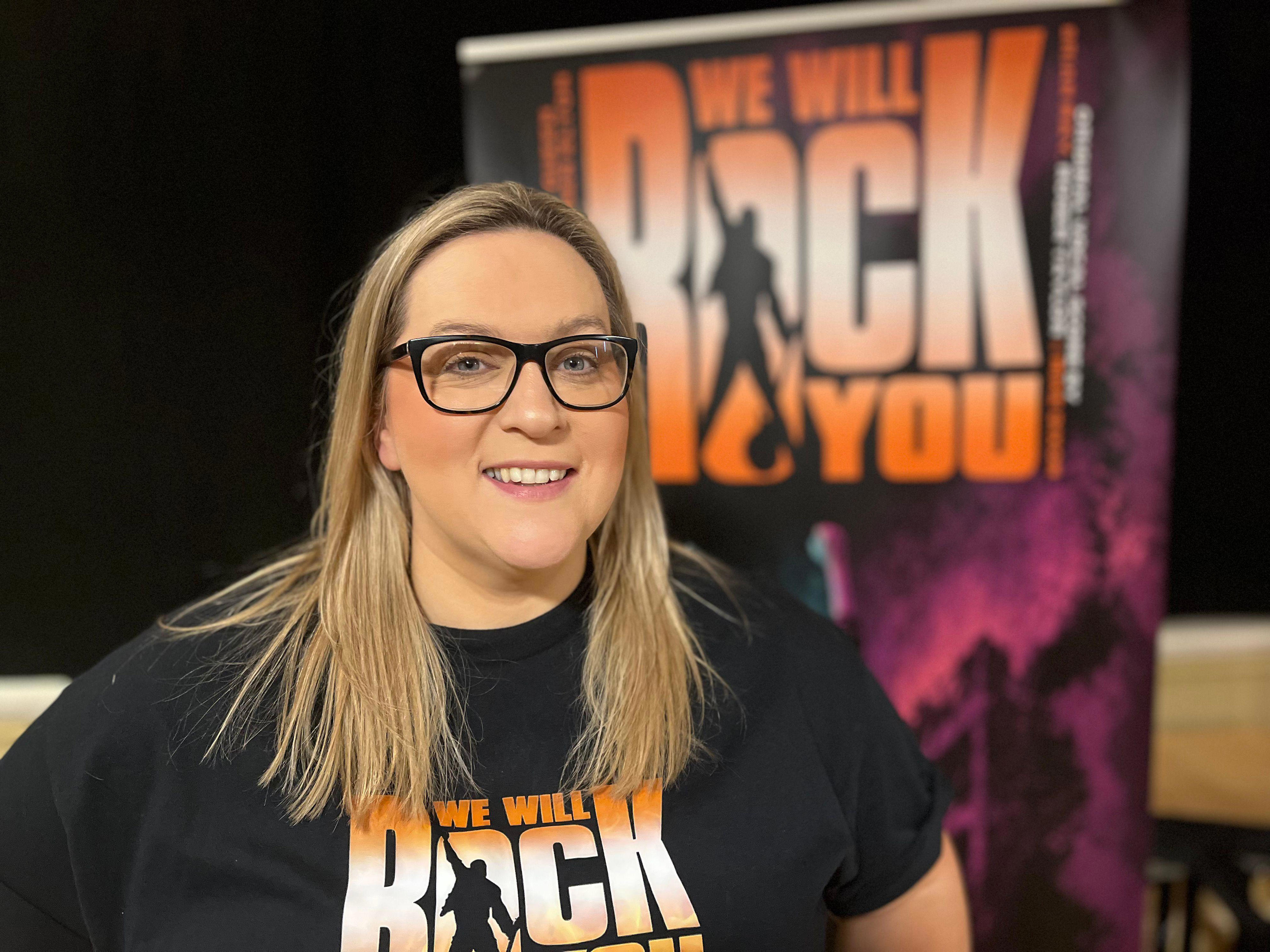 Amanda Blacklock is president of the Selkirk Musical Theatre Group