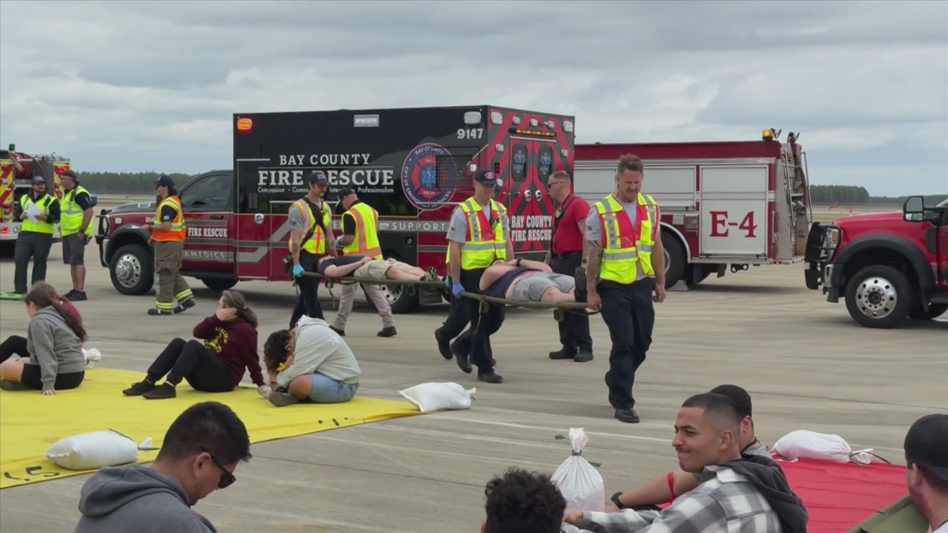 ECP hosts multi-agency aviation emergency drill