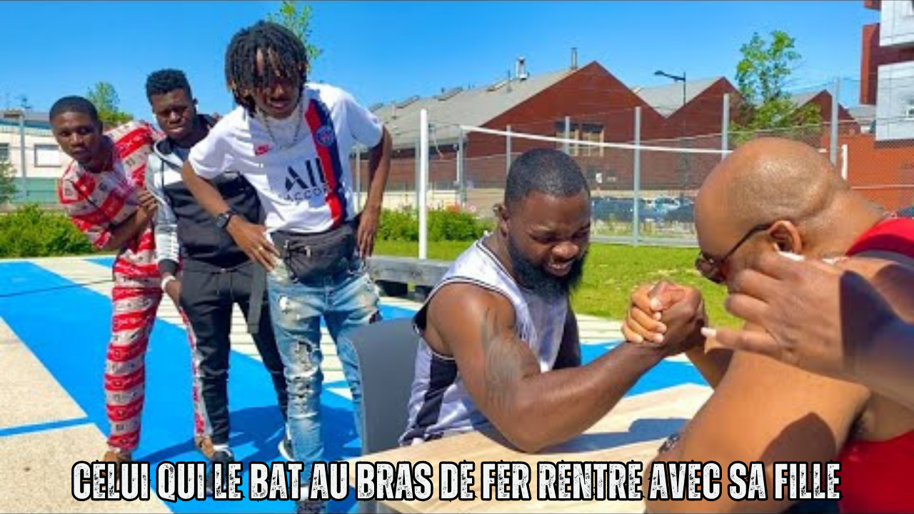 Bras de fer : un homme perd et emmène sa fille, scène amusante - divertissement news from Armand Doyen Makembe