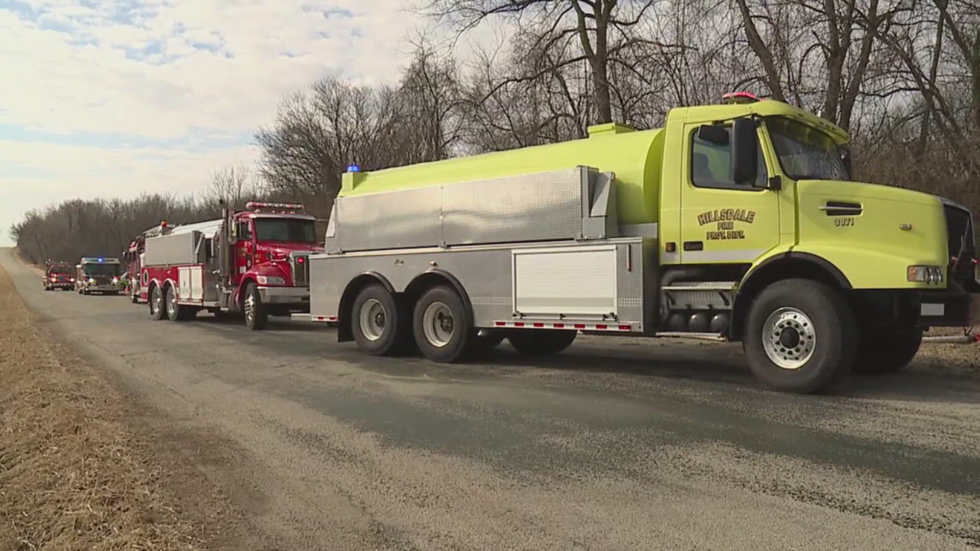 Crews respond to fire in Port Byron