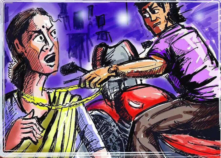 Elderly woman injured foiling chain snatch