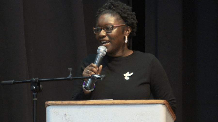 Breanna Rittman inspires at Franklin Primary’s Black History event