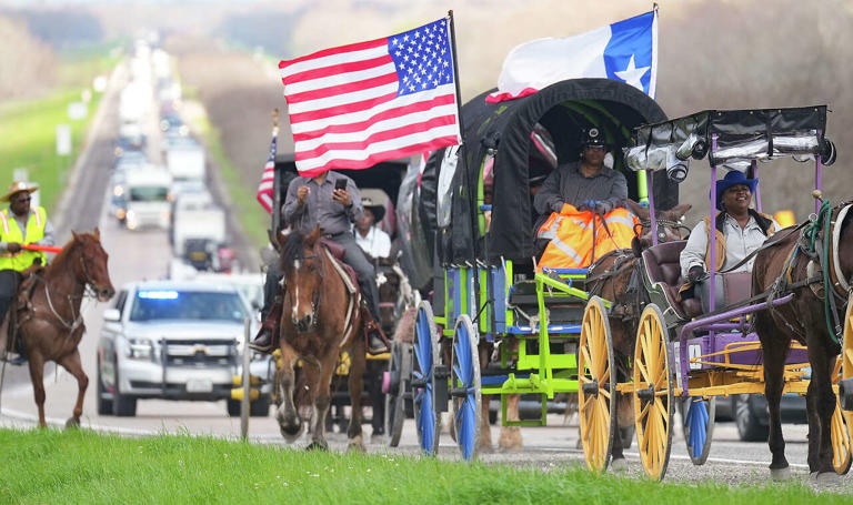 Houston Rodeo trail riders are arriving soon. These are the routes 12 ...