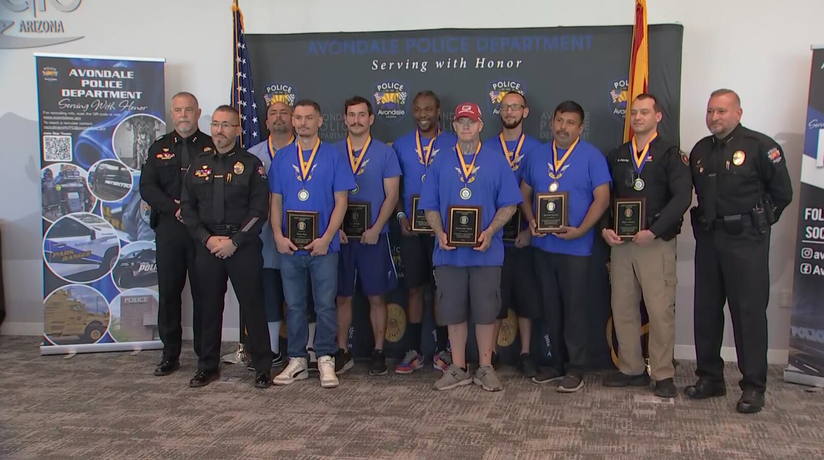 Avondale PD honors good Samaritans who helped save toddler after ...