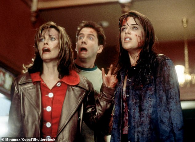 Scream fans go wild as Courteney Cox reunites with ex David Arquette ...