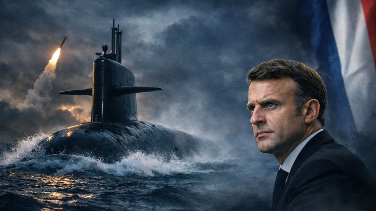 Macron unveils nuclear plan as Europe questions US protection