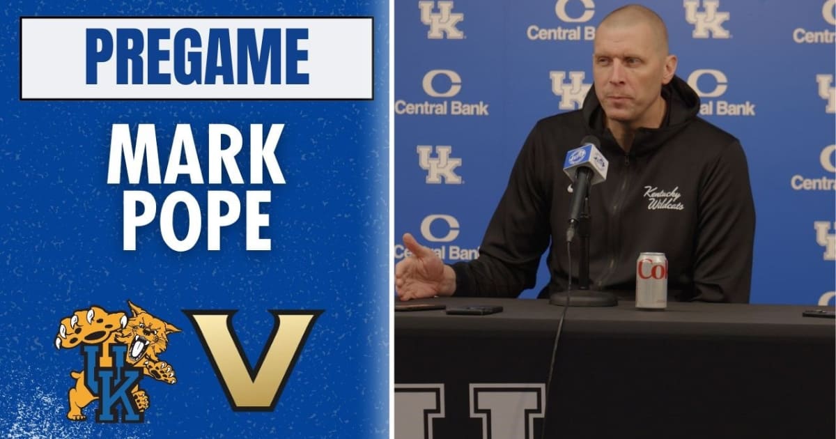 Watch: Mark Pope talks Vanderbilt, overseas trip, and more