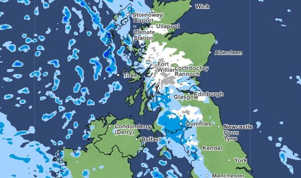 Met Office names UK areas to get snow before Monday