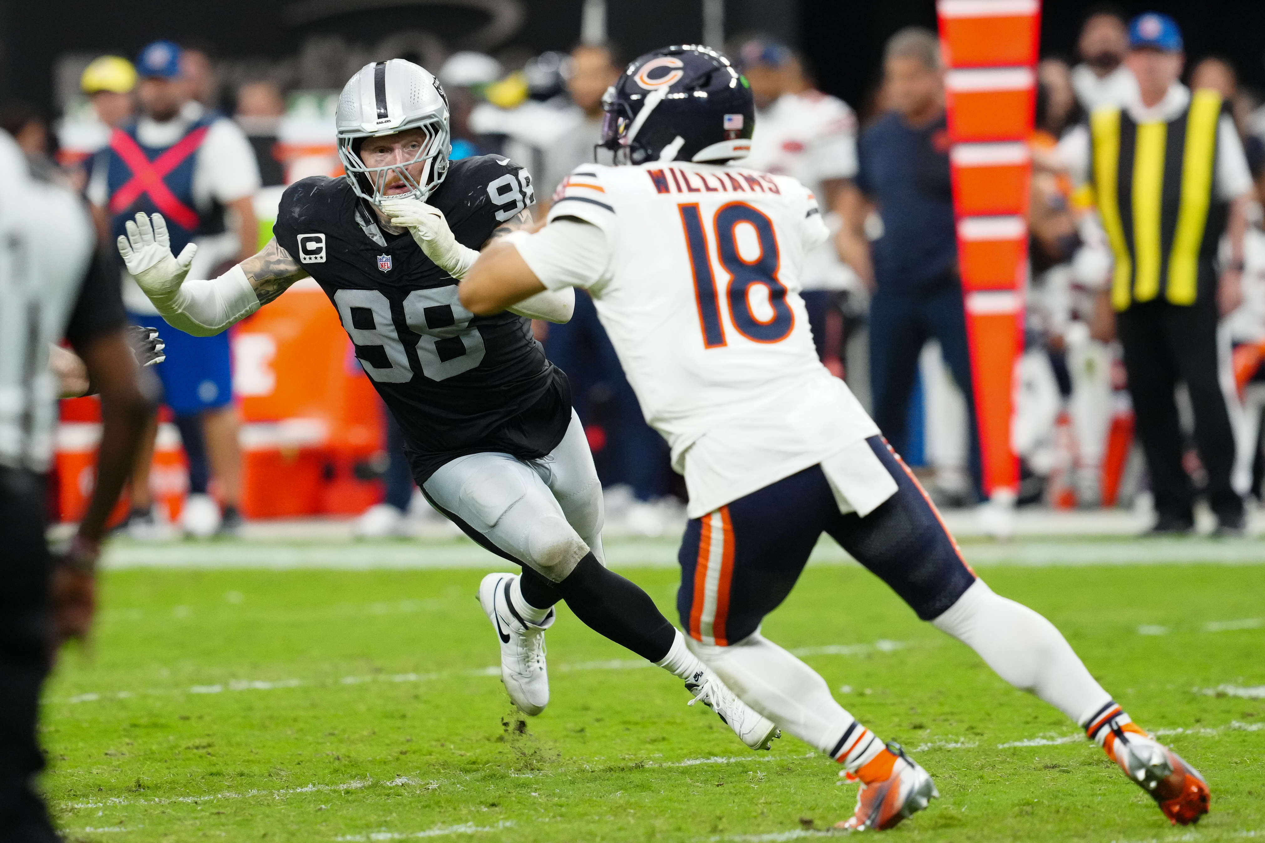 Silver and Black Pride accepts Bears’ (WCG’s) offer for Maxx Crosby<br><br>