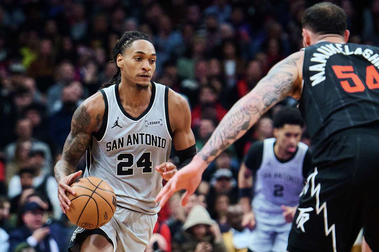 Spurs will be down a starter when they play at Sacramento on Tuesday night