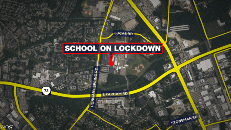 Hermitage High School on lockdown due to report of armed person