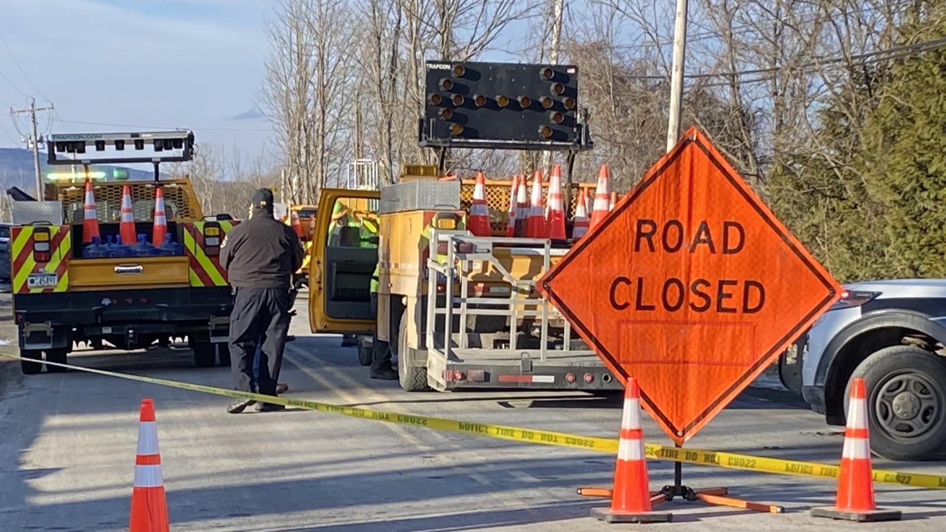 Deadly crash shuts down Route 247 in Lackawanna County