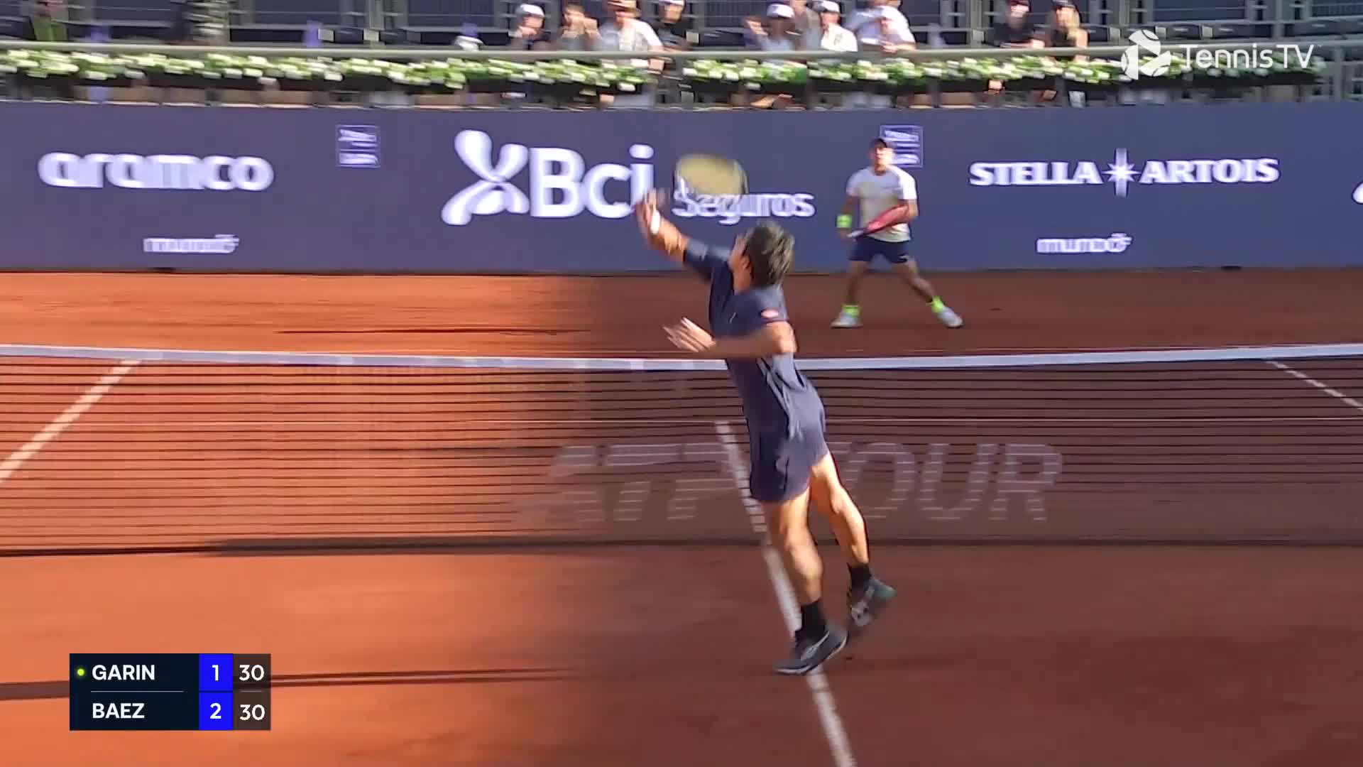Sebastian Baez shows his class in Santiago