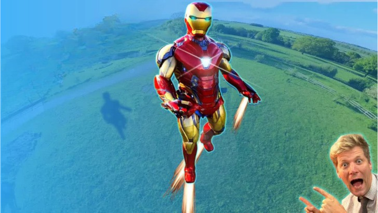 Iron Man suit jet upgrade? ft. Colin Furze