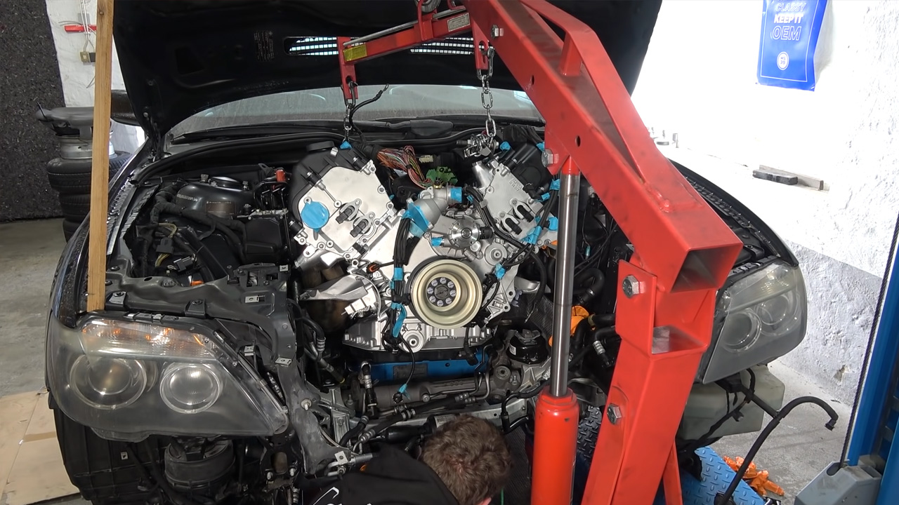 Rebuilding a high-end sedan with supercharged performance