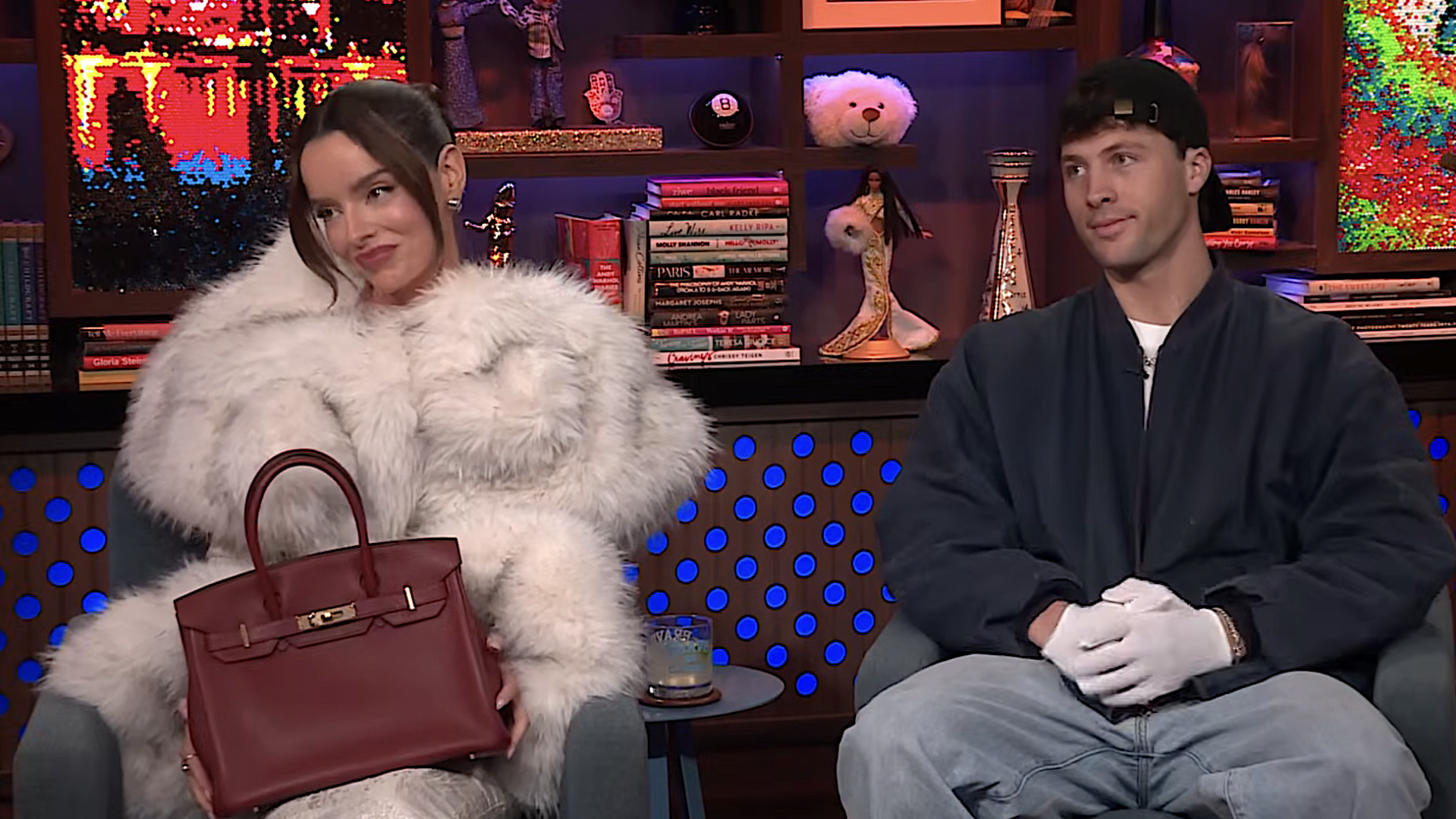 Rob Rausch gives Maura Higgins a Birkin handbag after 'Traitors' betrayal