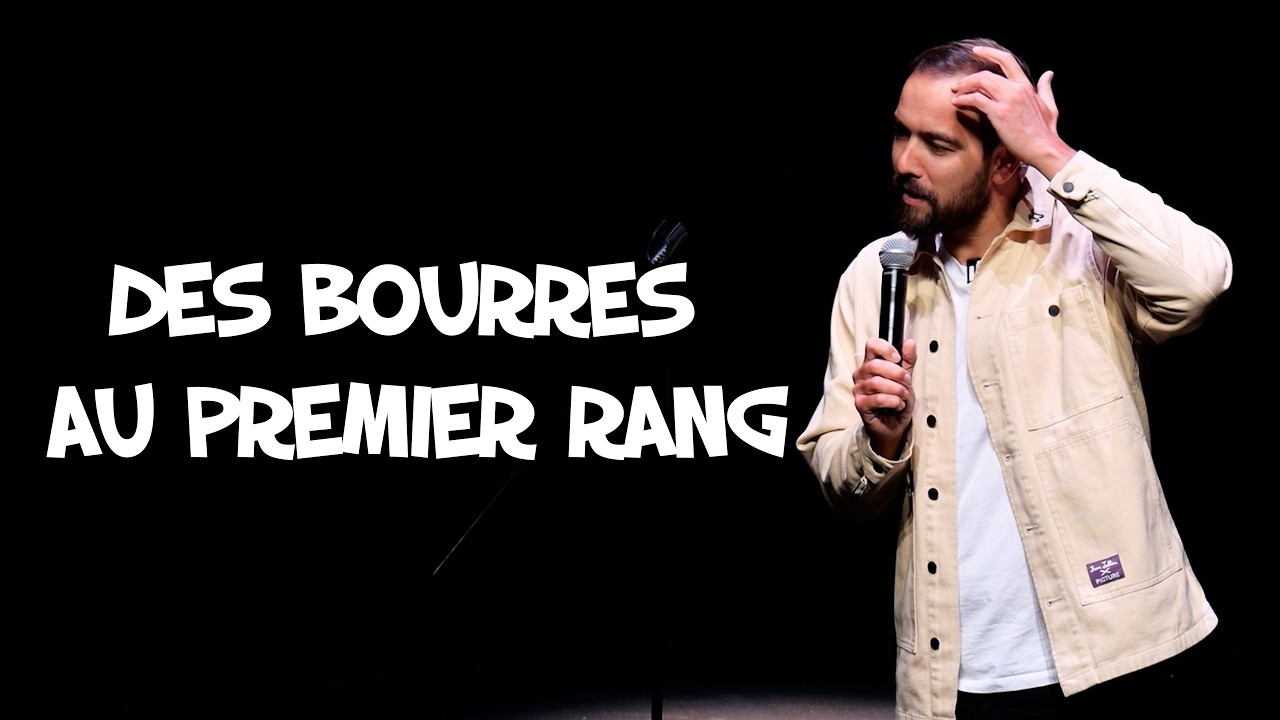 Il y a des personnes bourrées au premier rang!