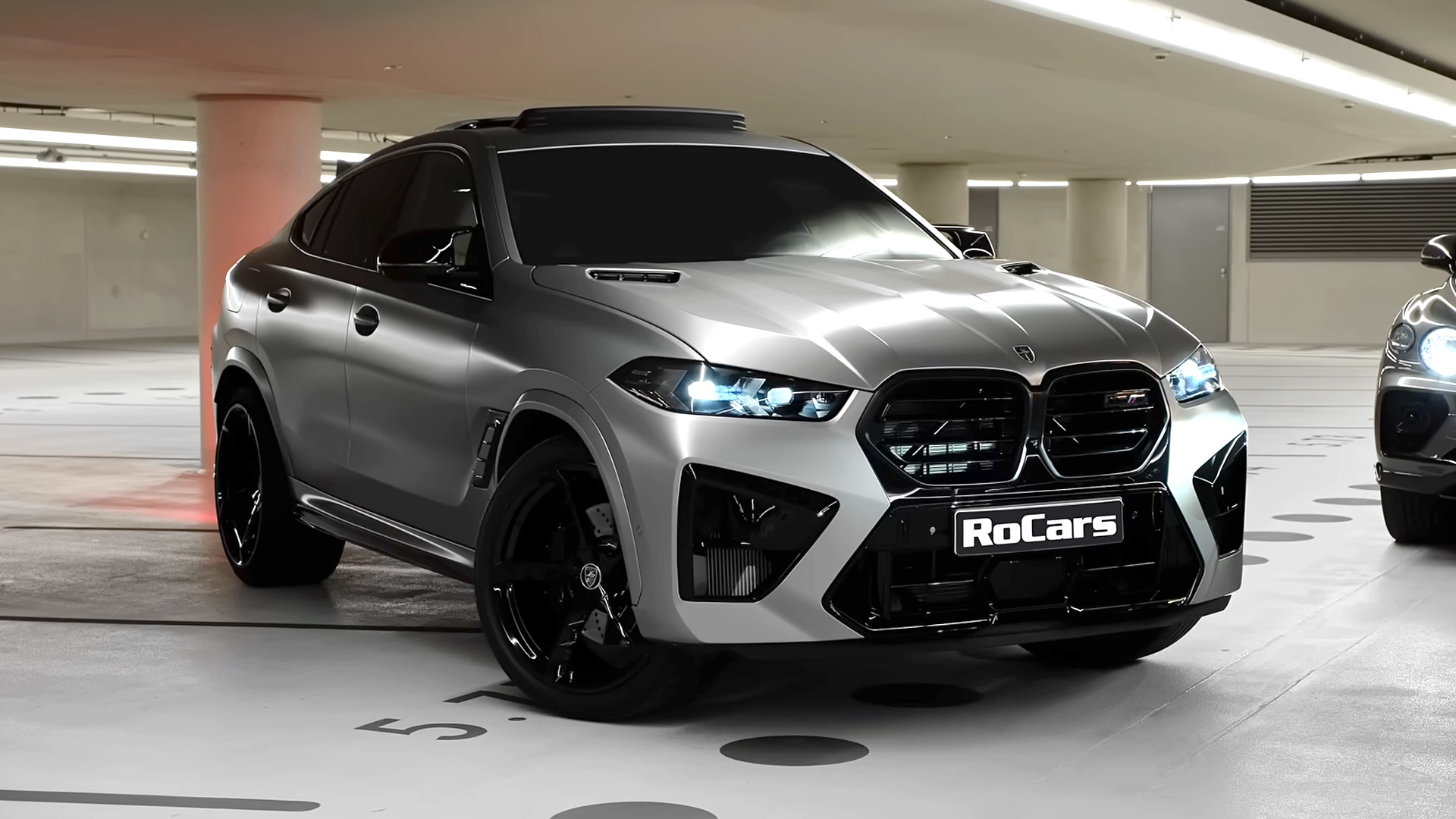 BMW X6 M competition aggressive exterior and interior details