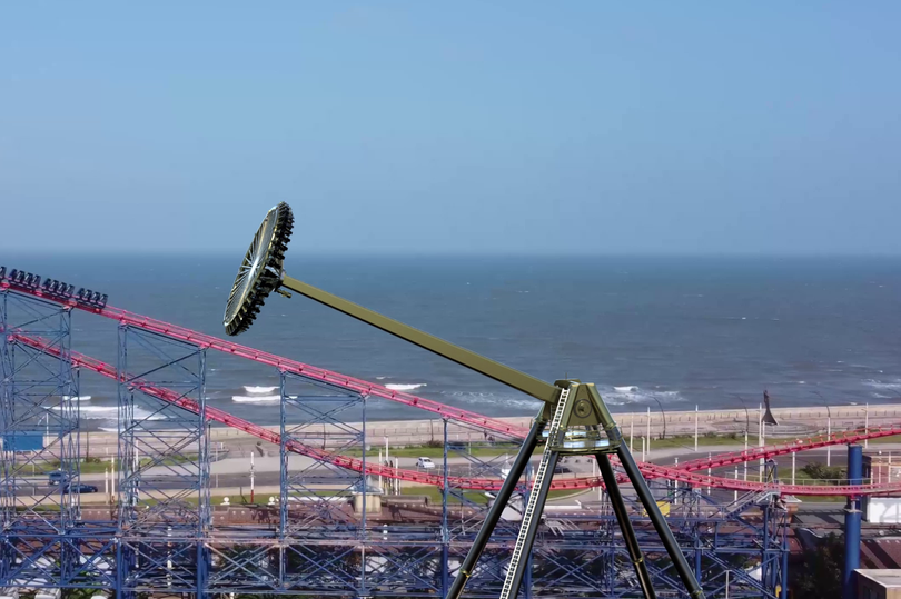 POV footage shows what it will really be like to try Blackpool Pleasure ...
