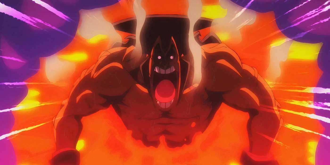 Oden screams his catchphrase for the last time in One Piece