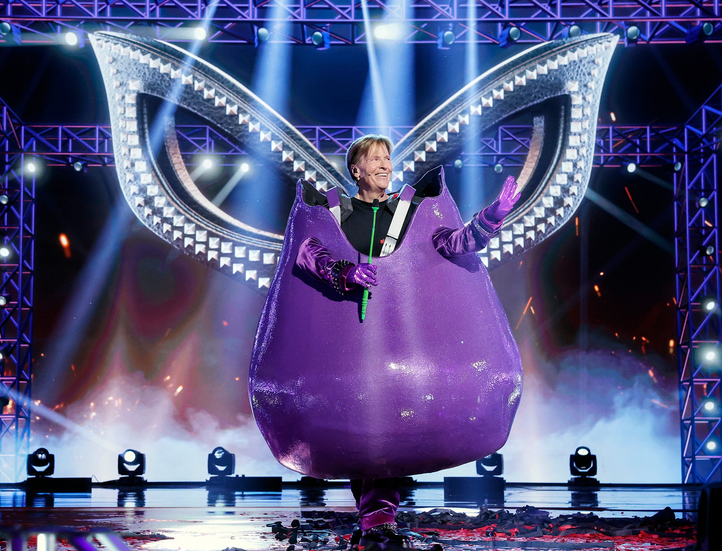 Who was Eggplant on 'The Masked Singer'? Who is High Voltage?