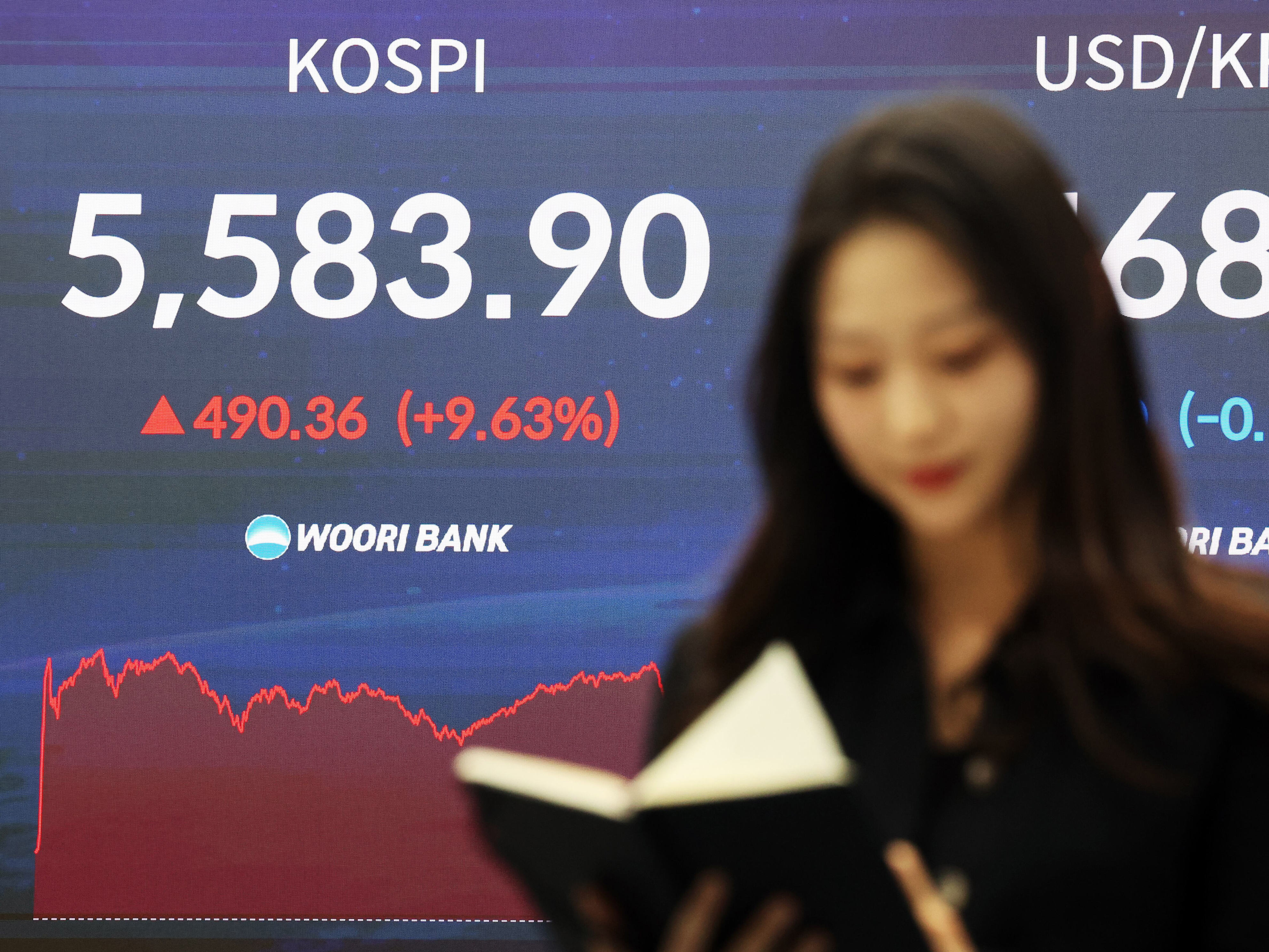 South Korea, Taiwan stocks rebound on AI optimism