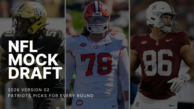 Crowd-sourced 2026 NFL mock draft: Fans make first five picks for Patriots
