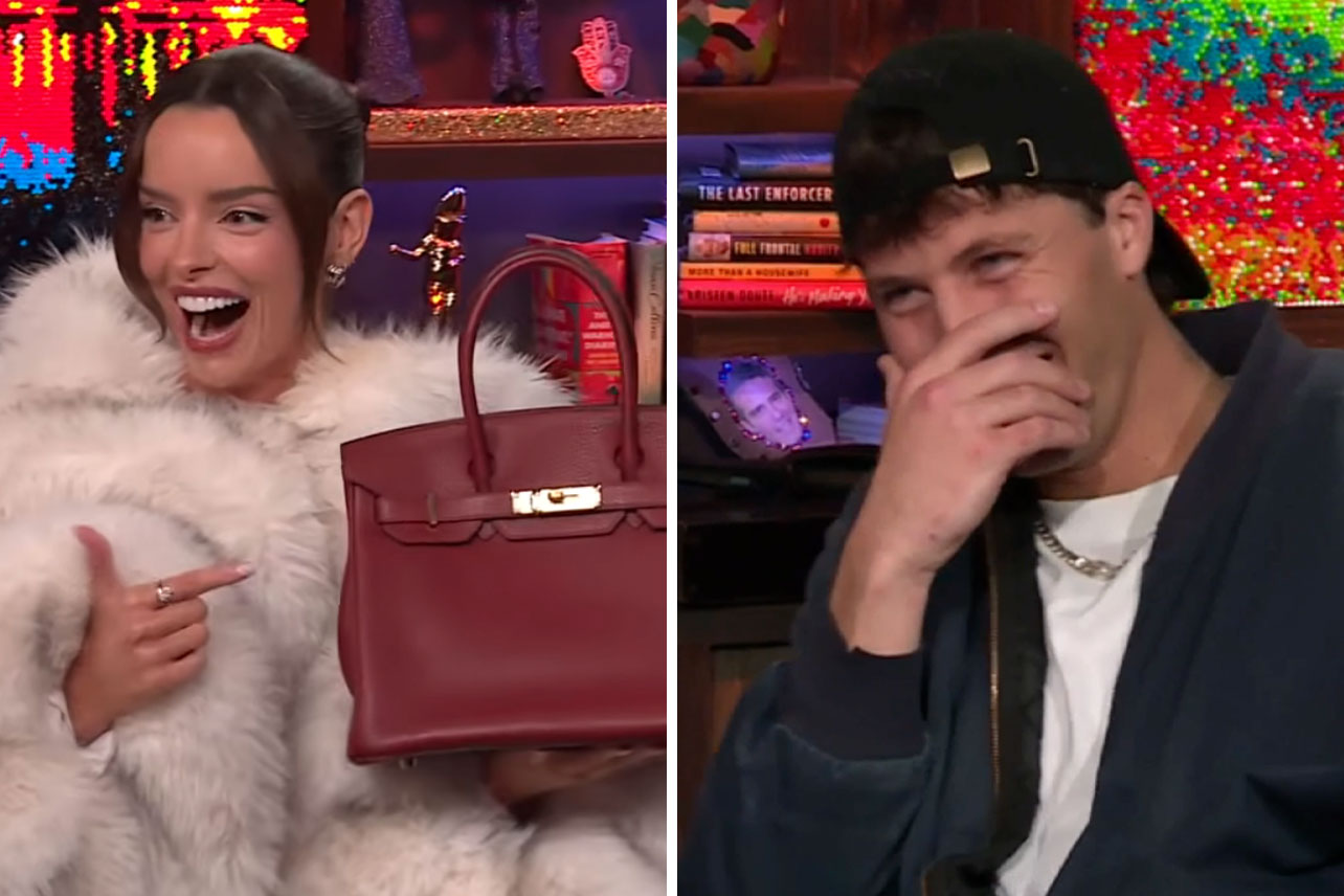 Rob Rausch confesses he’s drunk on ‘WWHL’ after gifting Maura Higgins ...