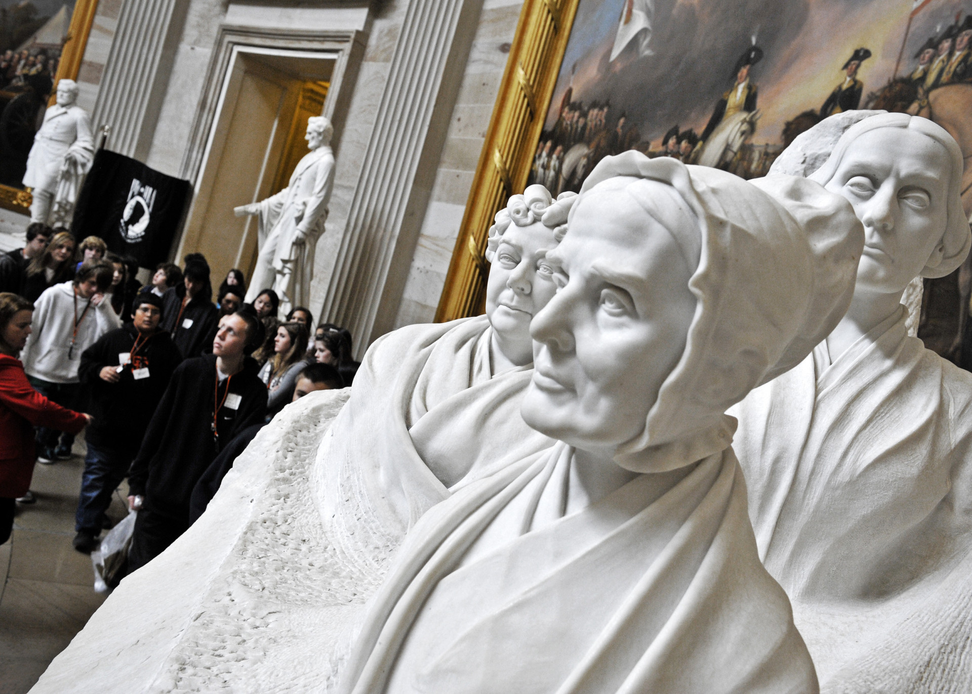 The meeting that sparked the suffrage movement in the US