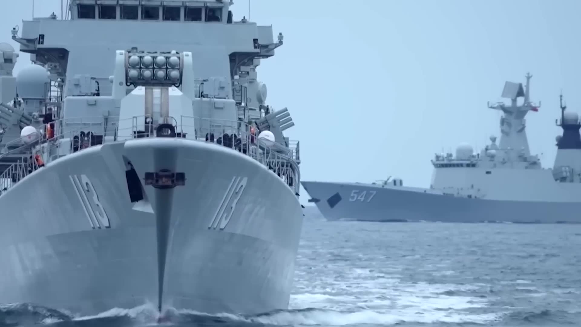 British warship encounters multiple Chinese vessels in home waters<br><br>