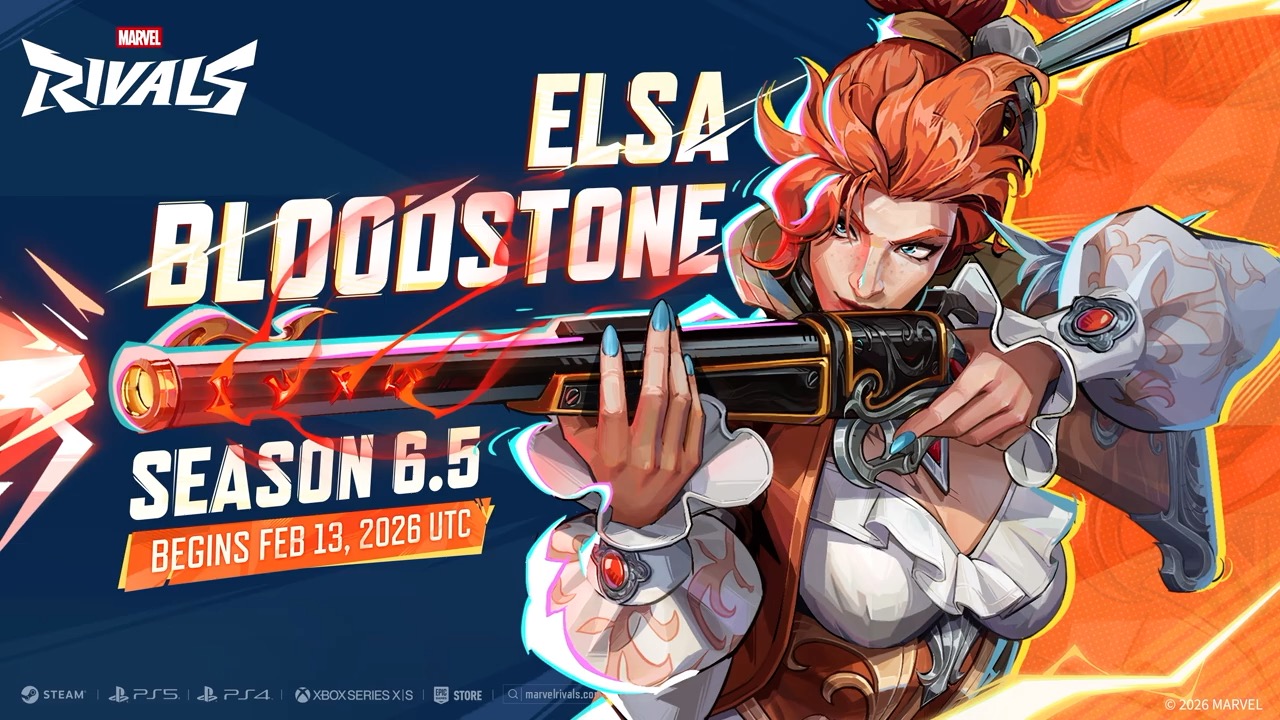 Marvel Rivals official Elsa Bloodstone the Hunter Heiress character ...