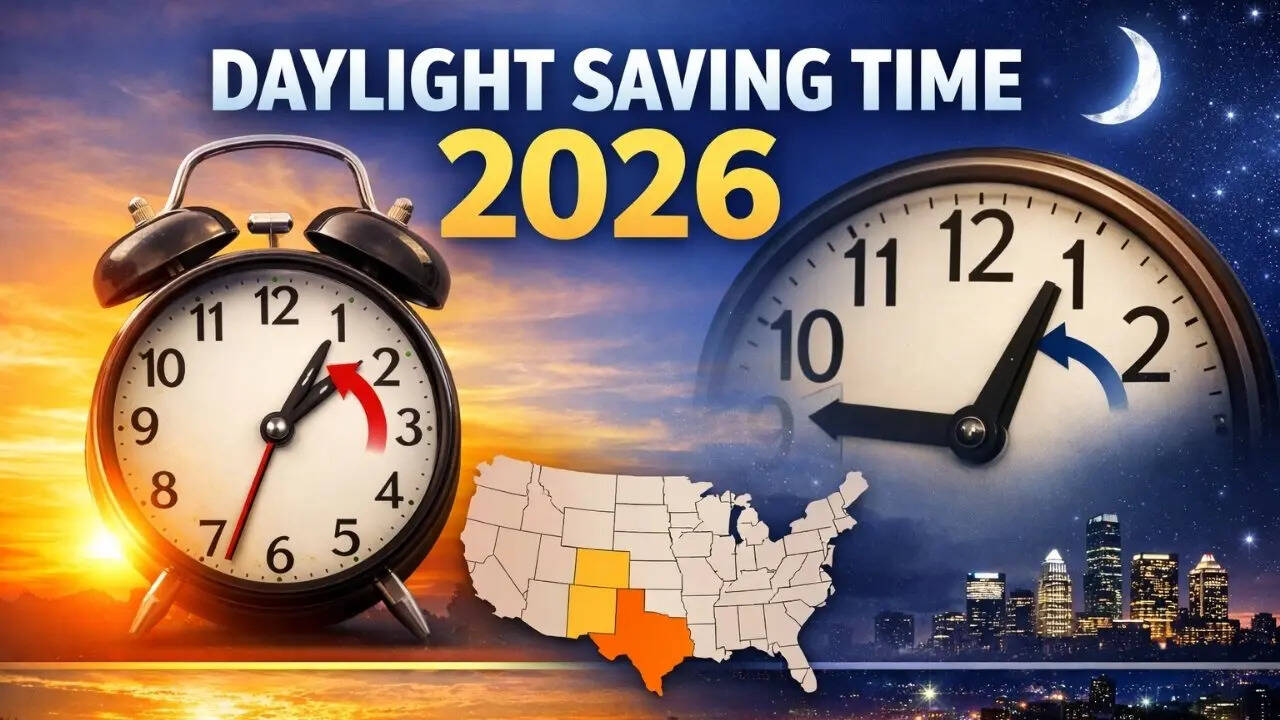 Daylight saving time US 2026: when do clocks spring forward, what time ...
