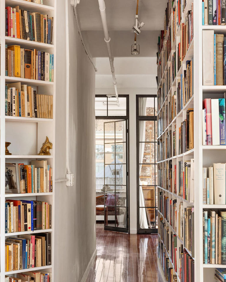 A music critic’s Soho loft with floor-to-ceiling CDs
