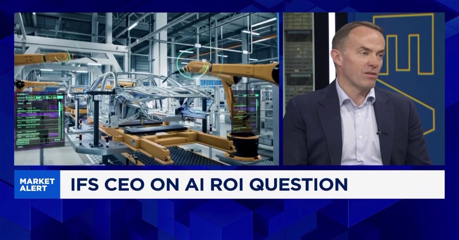 IFS CEO on how AI is helping businesses navigate geopolitical risks