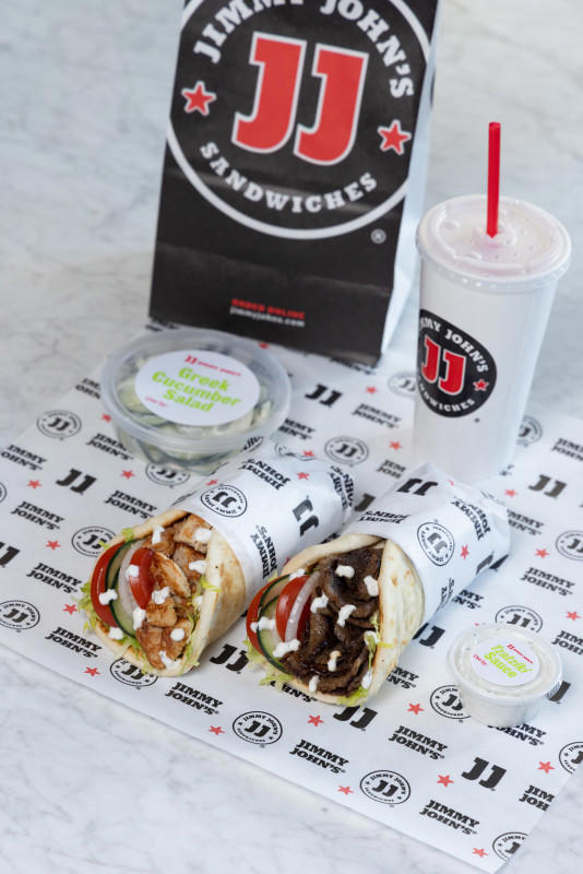 Jimmy John’s introduces 3 Greek-inspired menu items this spring