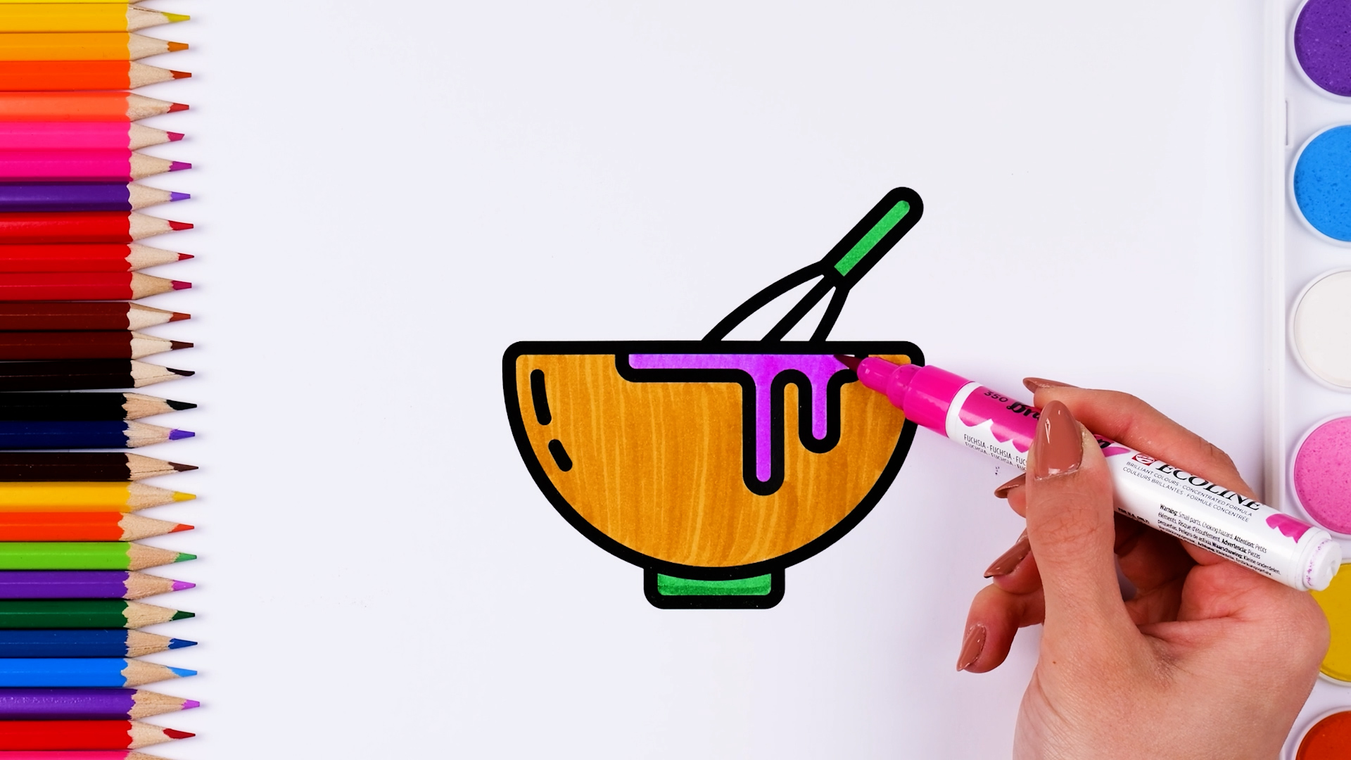 Preschool fun | Drawings for coloring in