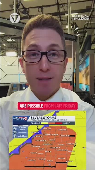 Kansas City severe weather alert: Tornadoes, hail, and damaging winds ...