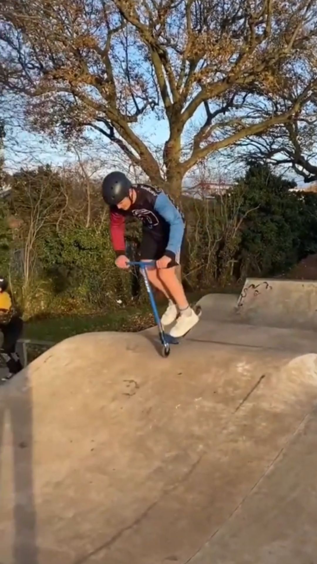 Balance skills on point