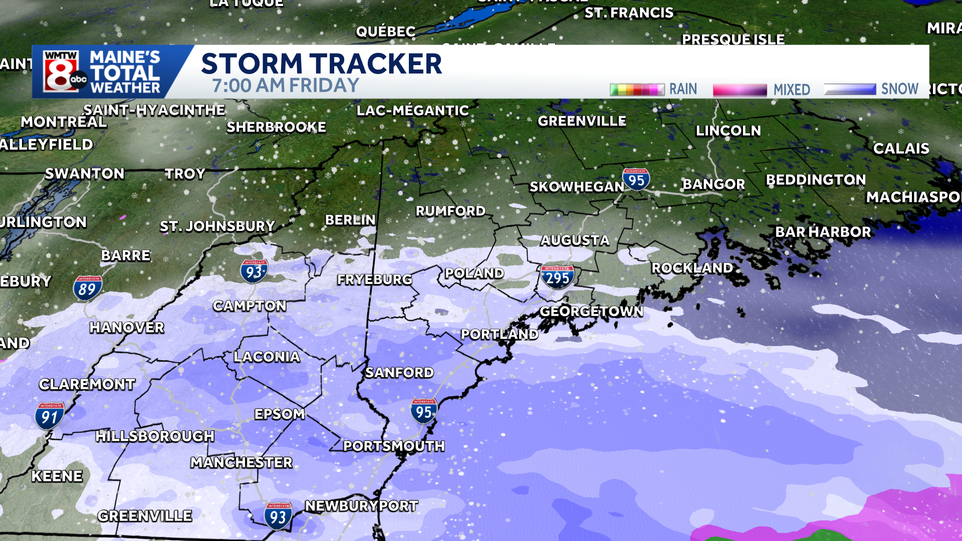 Snow to impact morning commute in southern Maine