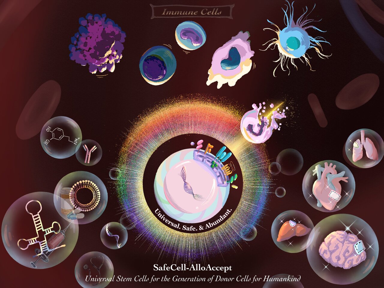 Cloaked stem cells evade immune rejection in mice, pointing to a ...