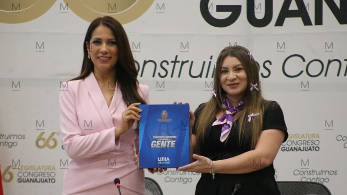 Gobernadora de Guanajuato Libia Dennise entrega el segundo informe de ...