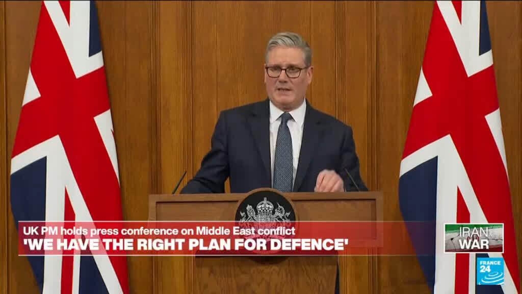 Replay: UK PM Starmer holds press conference on Middle East war