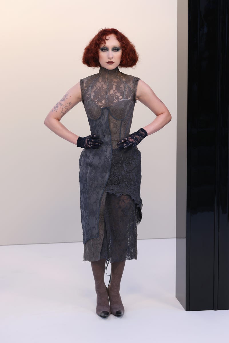 Chappell Roan debuts a striking angular bob during Paris Fashion Week