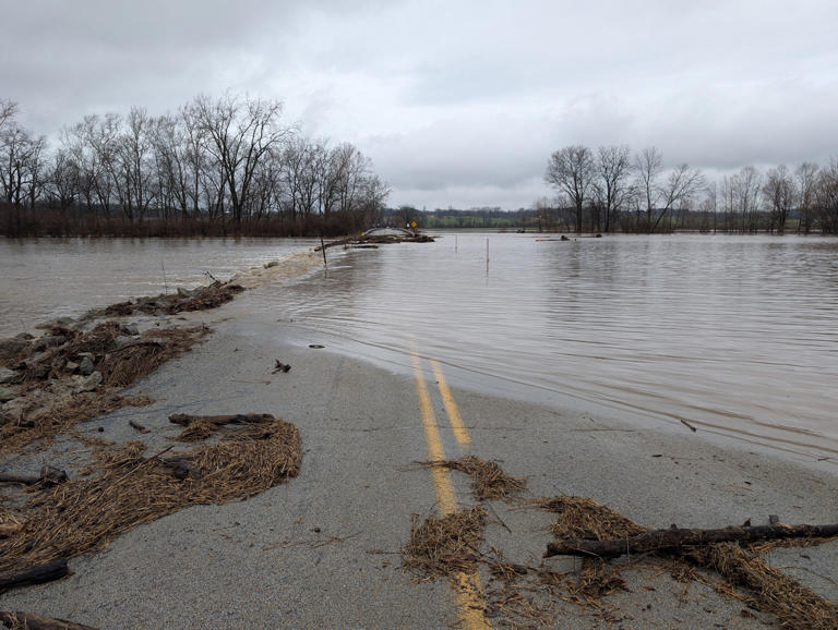 Photos: Miami Valley roads flooded after heavy rain