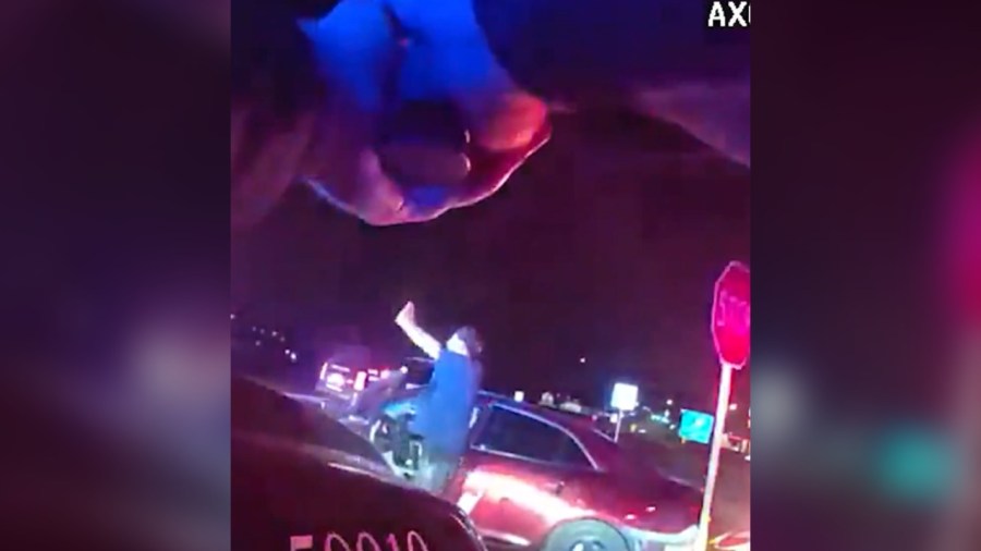 Man arrested after woman rear-ended, robbed at gunpoint in Aurora