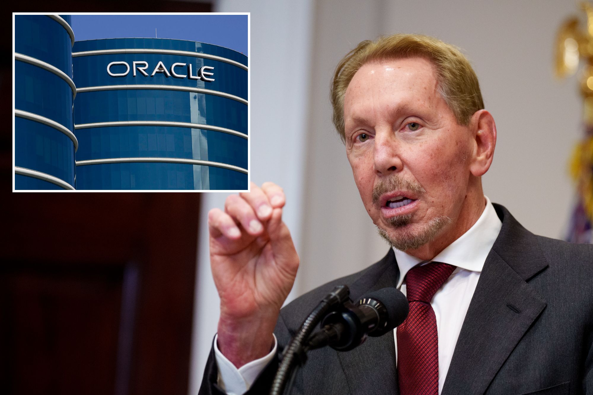 Larry Ellison’s Oracle slashing thousands of jobs due to AI cash crunch ...