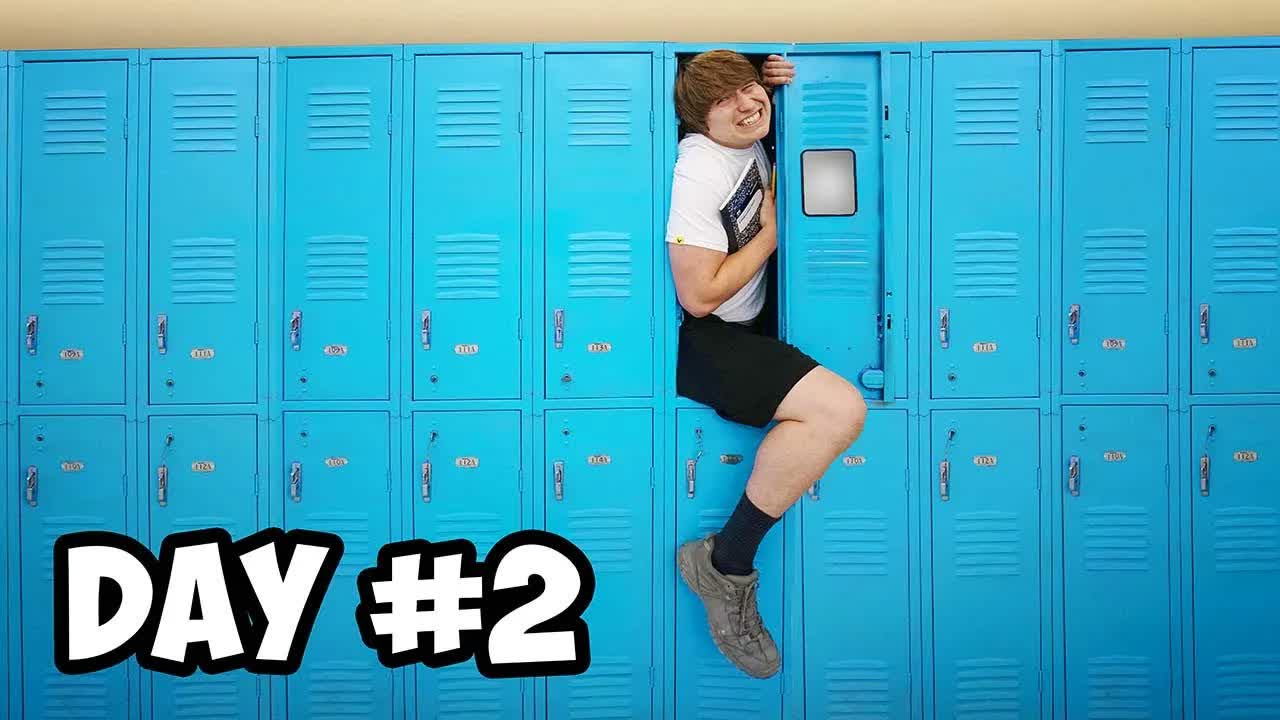 I spent 50 hours trapped inside a school locker