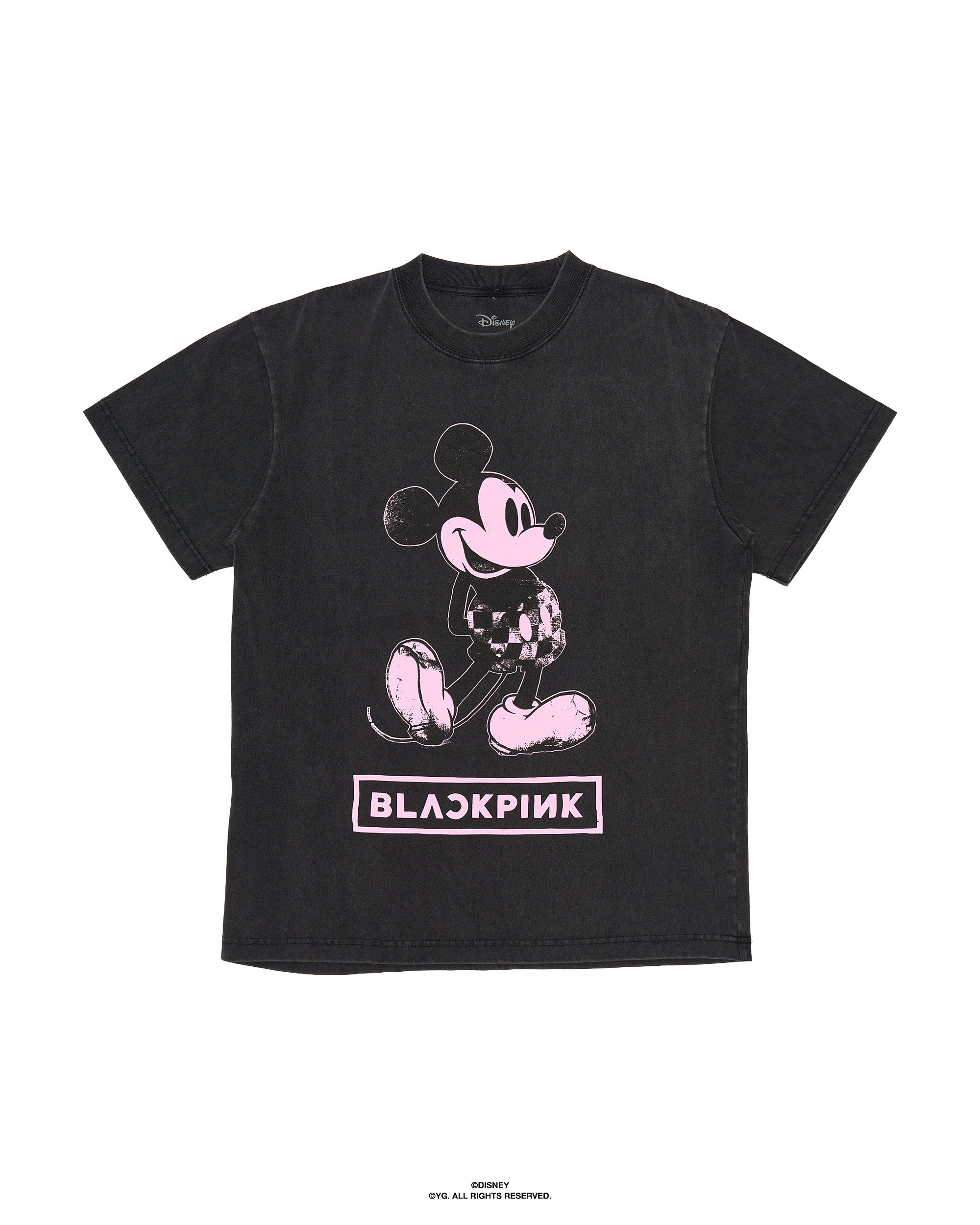 Disney x BLACKPINK Mickey Tee - Charcoal